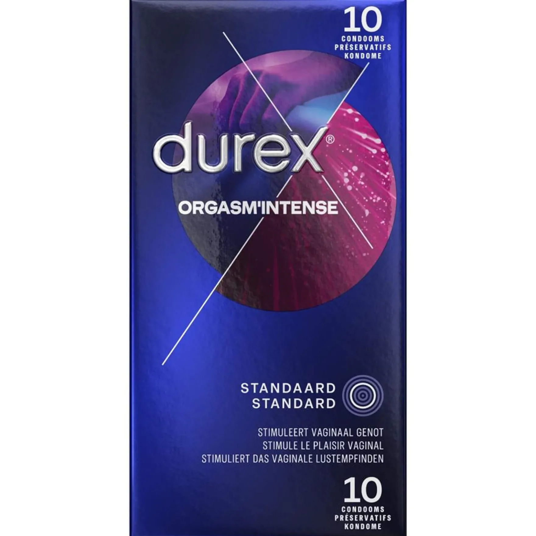 Durex - Intense Stimulating kondomi 10 kpl