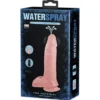 Ejakuloiva dildo vibraattorilla