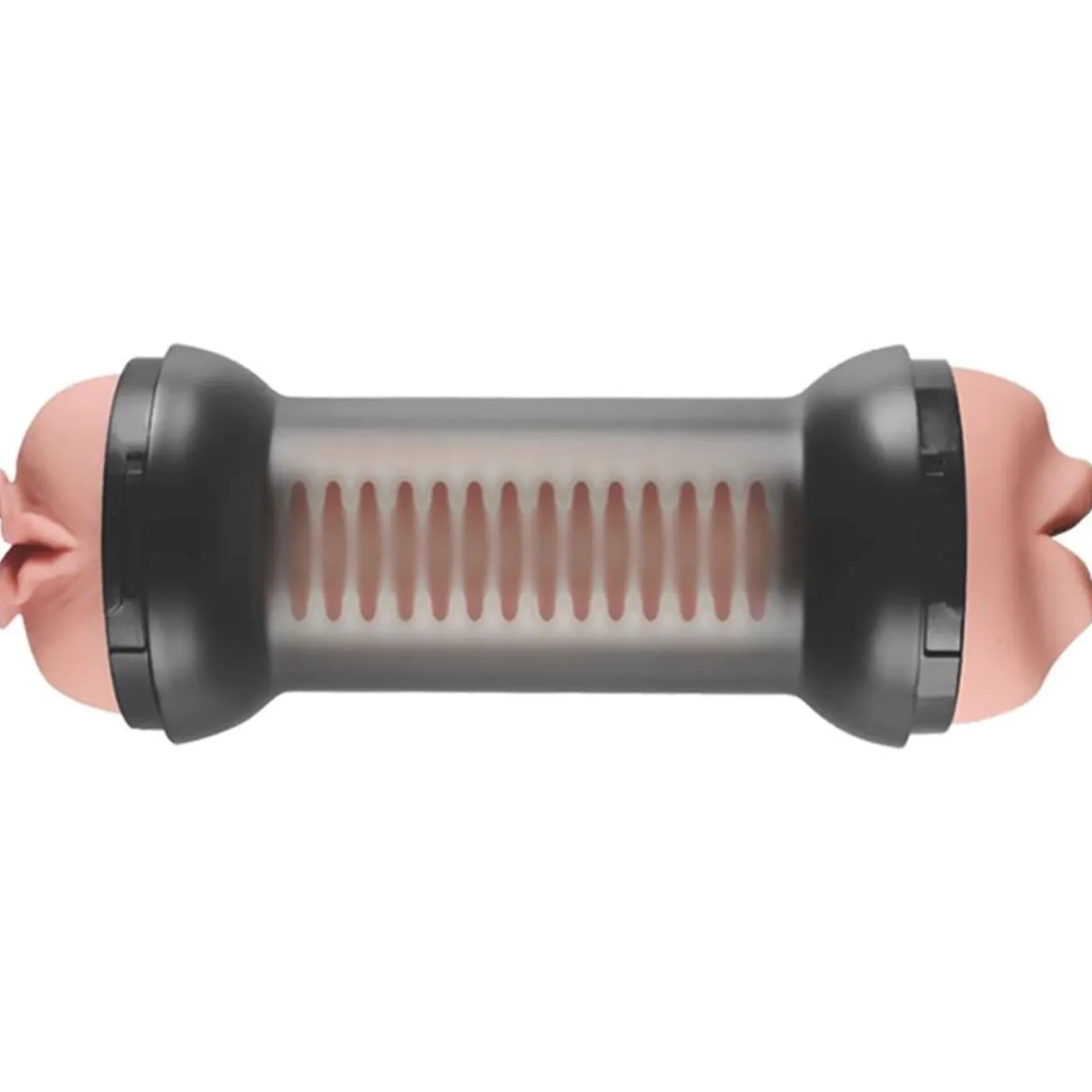 2-in-1 masturbaattori Suu ja Vagina