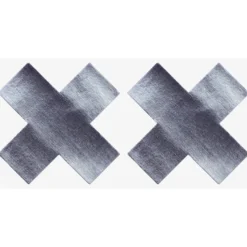Nännisuojat X, musta/harmaa 2 pack