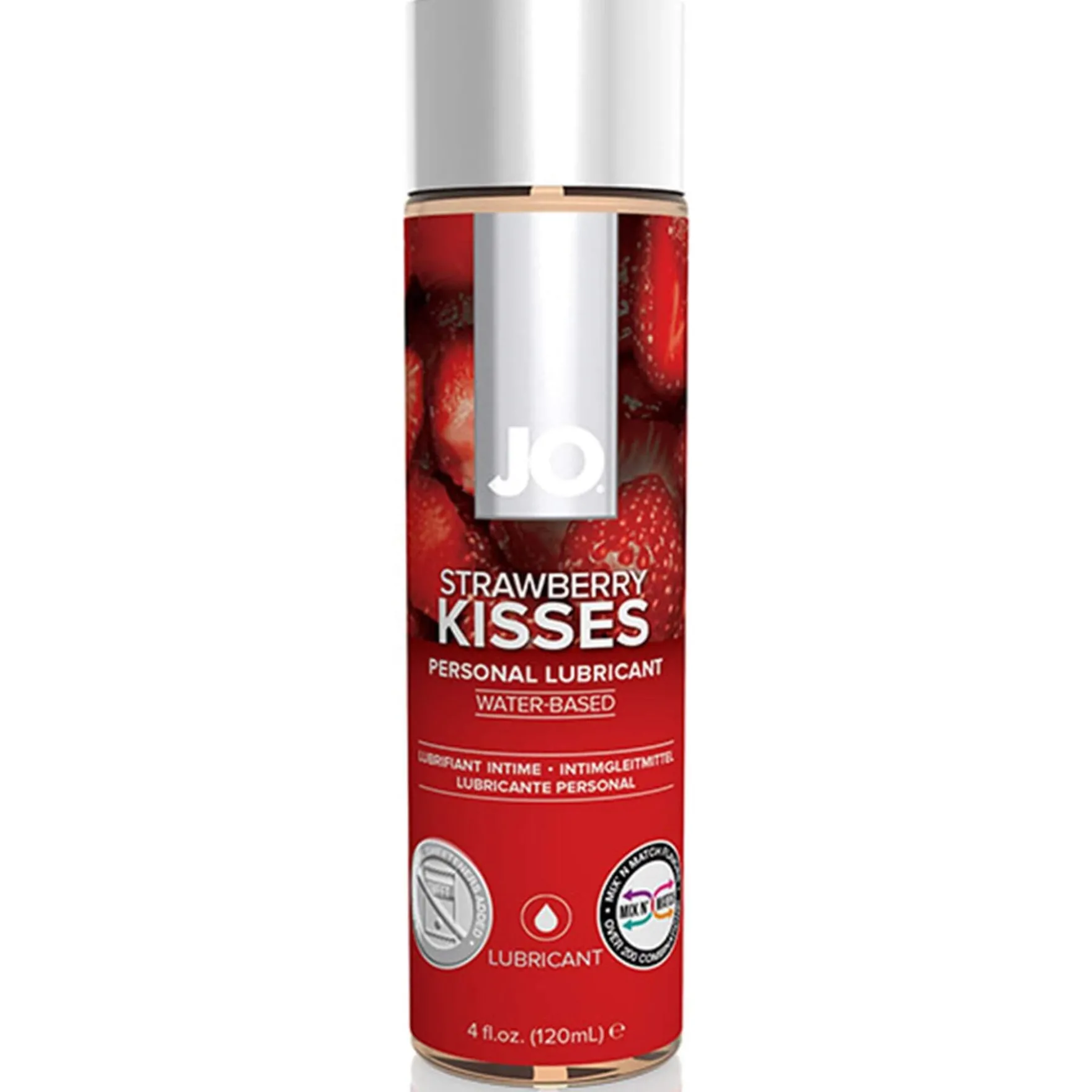 System JO - H2O Lubricant, Strawberry 120 ml